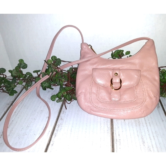Stone Mountain Pink Zip-Top Crossbody Bag - Picture 1 of 16